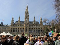 Wiens rådhus og en vin festival