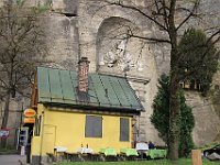 En lille café lige udefor Das Sigmundstor(Neutor) der er den ældste  gangtunnel i Østrig og Europa. Den er 131m lang.