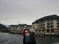 Fang ved Grand hotel i Zell am See