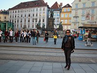 Fang på Hauptplatz i Graz