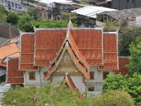 Udsigten fra templet Wat Saket