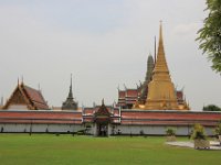 Grand Palace på den kongelige ø Rattanakosin i Bangkok