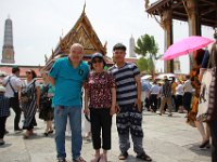Fang med vores guider i Bangkok