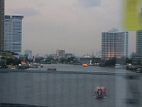 Udsigt ud over floden Chao Phraya