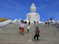 Fang ved den store Budha på Phuket