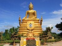 Gylden Buddha - kopi af den store.