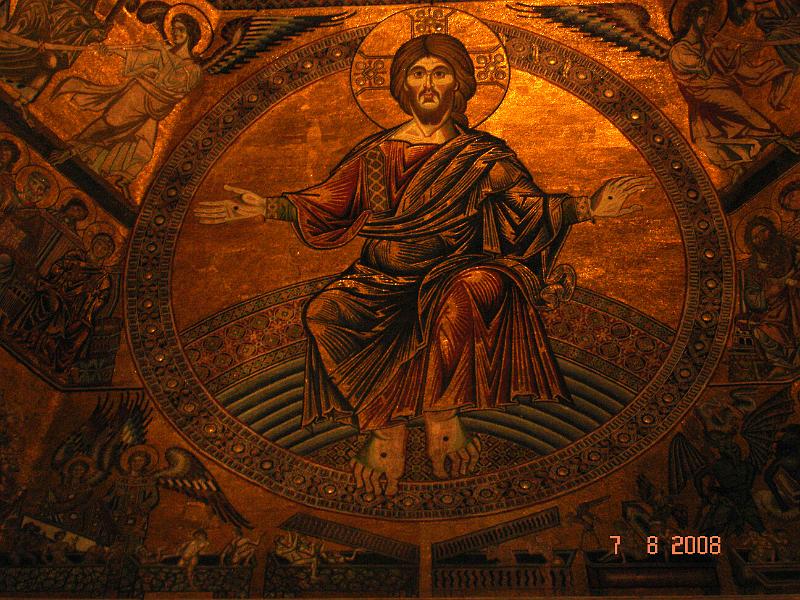 DSC02759.JPG - Den dømmende Jesus i Baptisteriumet San Giovanni (Firenze)