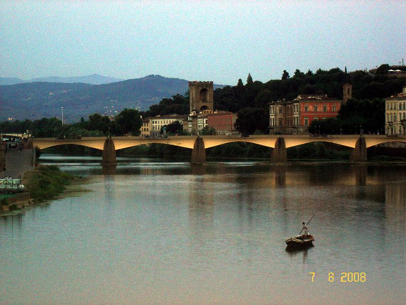 DSC02789.JPG - Arno floden ved solnedgang