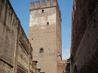 Fang ved Castelvecchio. Det er den vigtigste militær konstruktion fra Scaliger dynastiet som styrede byen i middelalderen