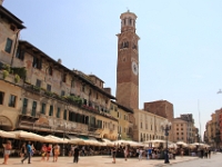 Torre dei Lamberti på Piazza Erbe