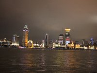 Huangpu floden og The Bund set fra Pudong