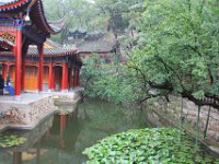 Huaqing paladset/pool hvor de underjordiske kilder leverer 43 grader varm vand.