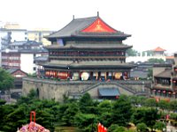 Trommetårnet set fra klokketårnet (Xi'an)