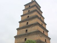En af pagoda's mange funktioner var at opbevare sutras og figurines af de Buddha'er som blev bragt til Kina fra Indien af Xuanzang.