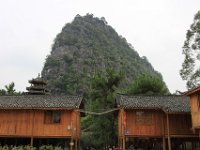 Landsbyen og bjergene udenfor Guilin