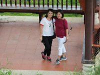 Damerne i parken lige udenfor Shaoguan