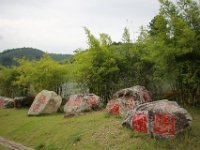 Sten i parken lige udenfor Shaoguan