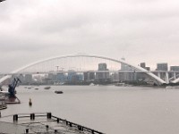 The Lupu bridge over Huangpu floden. Er verdens tredje længste stål bue bro.