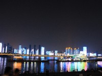 Wuhan by night