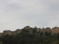 En del af forsvarsværkene rundt om Alanya borgen