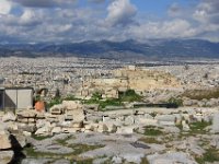 Udsigt ud over Athen fra Akropolis