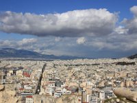 Flot udsigt udover Athen set fra Akropolis