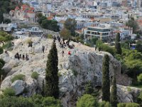 Areopagus højen set fra Akropolis