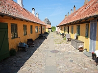 Gamle rækkehuse på Frederiksø