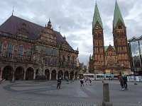 Bremen rådhus og domkirken