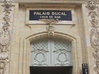 Som der står - indgangen til palads Ducal's gårdhave.