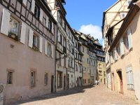 Renæssancehuse  og brosten belagte gader er fransk historie