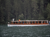 En af de mange turistbåde på Königssee