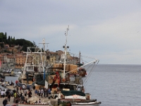 Trawlers i den nordlige havn i Rovinj