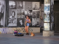 Heldigvis ikke en trumpist men en trompist på gaden i Zagreb