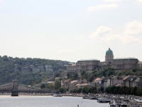 Slottet set fra Margit broen.