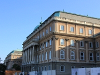 Buda slottet var ved at blive restaureret.