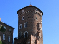 Sandomierz-tårnet - et af de tre eksisterende tårne på Wawel-bakken