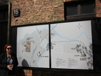 Vores guide og et kort over Auschwitz-I og  Auschwitz-II (Birkenau)