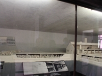 Model af udrydeleses lejren Birkenau (Auschwitz-II)