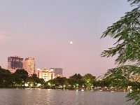 Hoàn Kiếm søen ved solnedgang