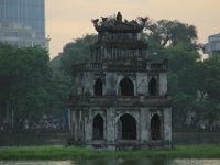 Tháp Rùa - Due tårnet i  Hoàn Kiếm søen