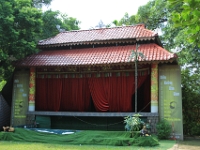 Et teater ved indgangen til Hanoi Citadel