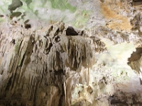 Kalk aflejringer i grotten