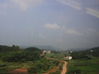 På vej med toget fra Beihai til Guangzhou