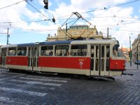 Sørme om der ikke stadig kører sporevogne i Prag
