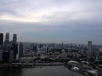 Singapore set fra  Marina Bay Sands Hotels Skypark observation deck