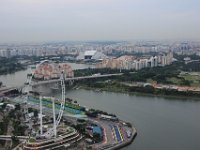 Singapore set fra  Marina Bay Sands Hotels Skypark observation deck