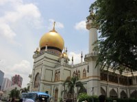 Sultan Mosque i Kampong Glam distriktet. Er opkaldt efter Hussein Sha.