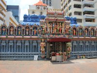 Sri Krishnan Temple. Det hindunesiske tempel er bygget i 1870 og er et af de ældste templer i Singapore.