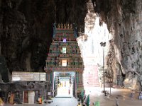 Et af templerne i grotterne